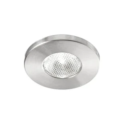 Faretti Da Incasso-Gea Luce Faretto da incasso rotondo led 3w 4000k nickel glam