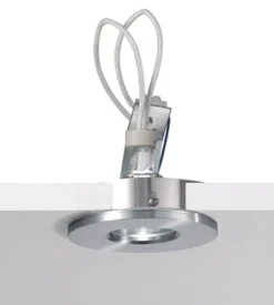 Faretti Da Incasso-Selezionato da Mazzolaluce Faretto da incasso soffitto doccia bagno tondo alluminio ip54