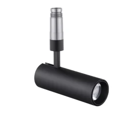 Faretti Da Incasso-Selezionato da Mazzolaluce Faretto da incasso spoty led 23w 3000k cri90 48v nero orientabile