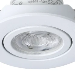 Faretti Da Incasso-Eglo Faretto da incasso 220-240v smart led rgb 2700k a 6500k dimmerabile controllo con app bianco saliceto