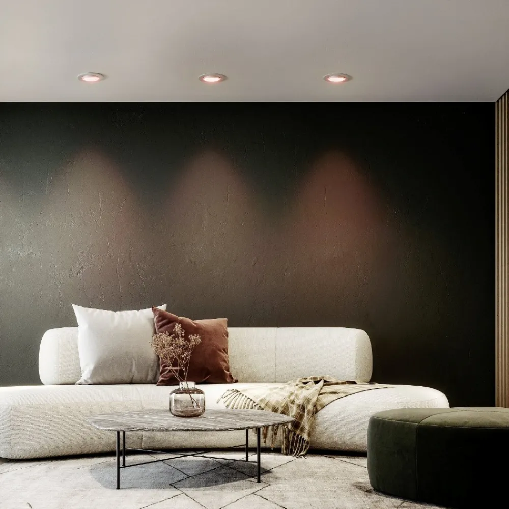 Faretti Da Incasso-Eglo Faretto da incasso 220-240v smart led rgb 2700k a 6500k dimmerabile controllo con app bianco saliceto