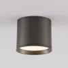 Faretti Da Soffitto-Selezionato da Mazzolaluce Faretto da osoffitto nickel nero led 10w 3000k cilindro