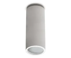 Faretti Da Soffitto-Selezionato da Mazzolaluce Faretto da soffitto cilindro di cristaly gesso pitturabile
