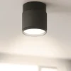 Faretti Da Soffitto-Selezionato da Mazzolaluce Faretto da soffitto cilindro antracite vivida enigma h11cm
