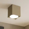 Faretti Da Soffitto-Top Light Faretto da soffitto cubo sabbia quadrato