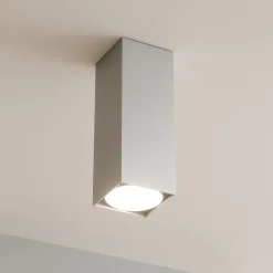 Faretti Da Soffitto-Top Light Faretto da soffitto grigio squadrato