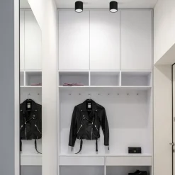 Faretti Da Soffitto-Selezionato da Mazzolaluce Faretto da soffitto led 7w 3000k cilindro nero