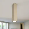 Faretti Da Soffitto-Top Light Faretto da soffitto metallo sabbia toplight plate