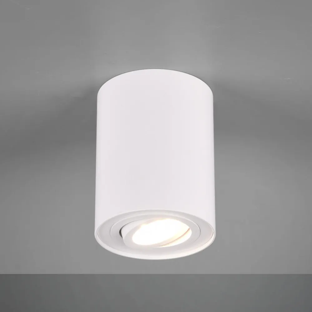 Faretti Da Soffitto-Selezionato da Mazzolaluce Faretto da soffitto moderno luce led orientabile bianco