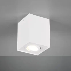 Faretti Da Soffitto-Selezionato da Mazzolaluce Faretto da soffitto orientabile bianco per ingresso
