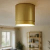 Faretti Da Soffitto-Maytoni Faretto da soffitto oro cilindro polar