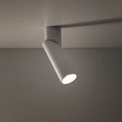 Faretti Da Soffitto-Selezionato da Mazzolaluce Faretto da soffitto parete bianco orientabile gu10