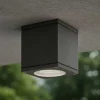 Faretti Da Esterno-Perenz Illuminazione Faretto da soffitto per esterno antracite ip65 perenz up gx53