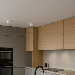 Faretti Da Soffitto-Selezionato da Mazzolaluce Faretto da soffitto quadrato bianco
