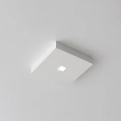 Faretti Da Incasso-Selezionato da Mazzolaluce Faretto di gesso cristaly led 4w 3000k quadrata