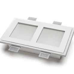 Faretti Da Incasso-Selezionato da Mazzolaluce Faretto di gesso da incasso parete soffitto led 13.5w 3000k