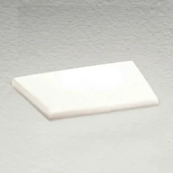 Faretti Da Incasso-IsyLuce Faretto di gesso da incasso quadrato con vetro