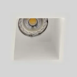 Faretti Da Incasso-IsyLuce Faretto di gesso da incasso quadrato