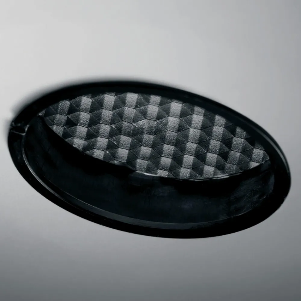 Faretti Da Incasso-Sforzin Illuminazione Faretto di gesso nero da incasso rotondo sforzin phocis