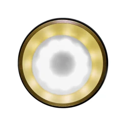 Faretti Da Incasso-Sforzin Illuminazione Faretto di gesso oro thessaly sforzin rotondo da incasso