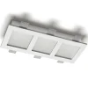Faretti Da Incasso-Selezionato da Mazzolaluce Faretto di gesso quadrati led 21w 3000k da incasso