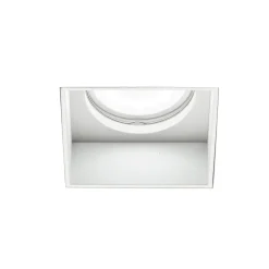 Faretti Da Incasso-Sforzin Illuminazione Faretto di gesso quadrato elis raso sforzin da incasso controsoffitto