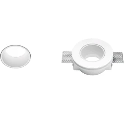 Faretti Da Incasso-Sforzin Illuminazione Faretto di gesso rotondo per incasso thessaly sforzin