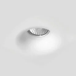 Faretti Da Incasso-Selezionato da Mazzolaluce Faretto di gesso tondo da incasso a soffitto