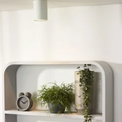 Faretti Da Soffitto-Selezionato da Mazzolaluce Faretto dimmerabile cilindro da soffitto bianco