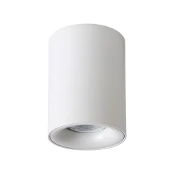 Faretti Da Soffitto-Selezionato da Mazzolaluce Faretto dimmerabile cilindro da soffitto bianco