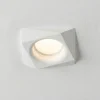 Faretti Da Incasso-Selezionato da Mazzolaluce Faretto forma diamante da incasso in gesso per controsoffitto
