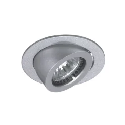 Faretti Da Incasso-Selezionato da Mazzolaluce Faretto grigio da incasso orientabile gu10 220v