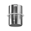 Faretti Da Incasso-Linea Light Faretto gu10 birba alluminio lucido tondo da incasso