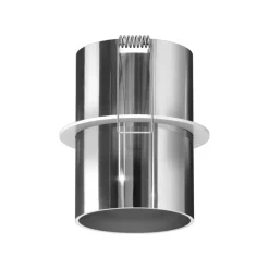 Faretti Da Incasso-Linea Light Faretto gu10 birba alluminio lucido tondo da incasso