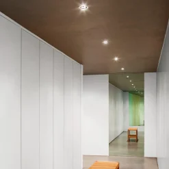 Faretti Da Incasso-Selezionato da Mazzolaluce Faretto gu10 tondo metallo bianco da incasso per soffitto in cartongesso