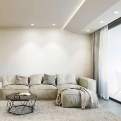 Faretti Da Incasso-Ideal Lux Faretto incasso a led game trimless 11w 3000k 220v rotondo