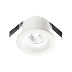 Faretti Da Incasso-Gea Luce Faretto incasso led a soffitto 4w 3000k bianco gaia
