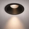 Faretti Da Incasso-Selezionato da Mazzolaluce Faretto incasso led tondo nero 9w 3000k per cartongesso