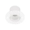 Faretti Da Incasso-Selezionato da Mazzolaluce Faretto incasso tondo bianco per cartongesso 3w 3000k ottica 36