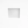 Faretti Da Incasso-Selezionato da Mazzolaluce Faretto in gesso cristaly quadrato gu10 con vetro da incasso a soffitto