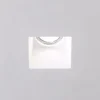 Faretti Da Incasso-Selezionato da Mazzolaluce Faretto in gesso quadrato da incasso a scomparsa gu10 220v