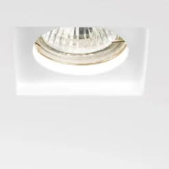 Faretti Da Incasso-Gea Luce Faretto in gesso quadrato da incasso horus