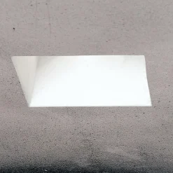 Faretti Da Incasso-Sforzin Illuminazione Faretto in gesso quadrato da incasso a scomparsa attica sforzin