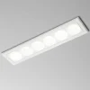 Faretti Da Incasso-IsyLuce Faretto exacta bianco da incasso per controsoffitto led 15w 3000k