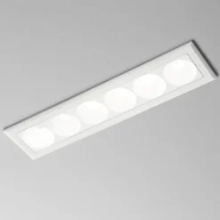 Faretti Da Incasso-IsyLuce Faretto exacta bianco da incasso per controsoffitto led 15w 3000k