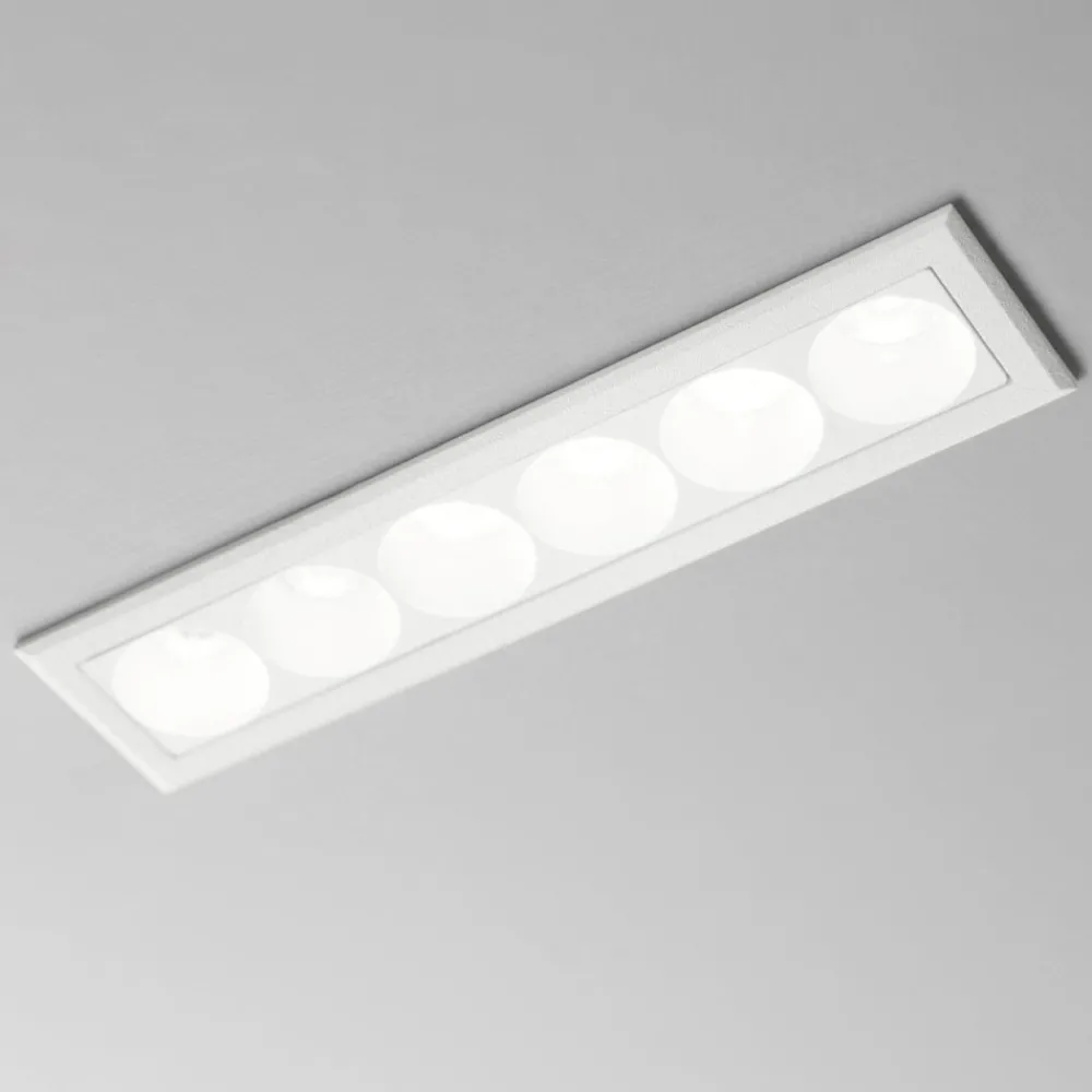Faretti Da Incasso-IsyLuce Faretto exacta bianco da incasso per controsoffitto led 15w 3000k