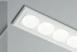 Faretti Da Incasso-IsyLuce Faretto exacta bianco da incasso per controsoffitto led 15w 3000k