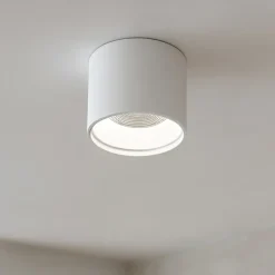 Faretti Da Soffitto-IsyLuce Faretto led da soffitto bianco tubolare 20w 3000k focus