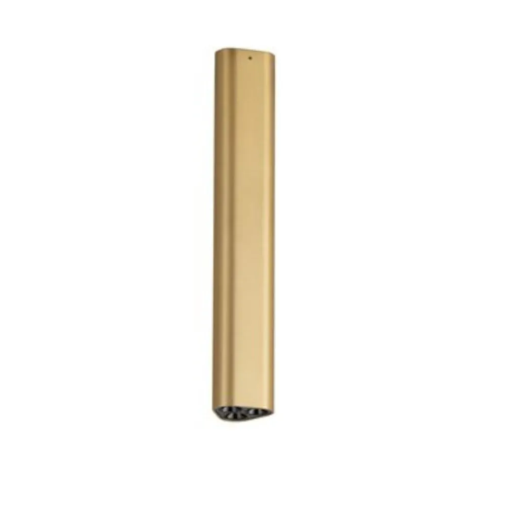 Faretti Da Soffitto-Selezionato da Mazzolaluce Faretto led da soffitto oro opaco 3000k h30 cm