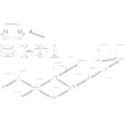 Illuminazione A Binario-Selezionato da Mazzolaluce Faretto led per binario 13w 4000k bianco trifase 220v